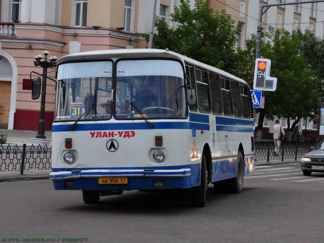 Автобусы СССР. ЛАЗ-695 и его модификации