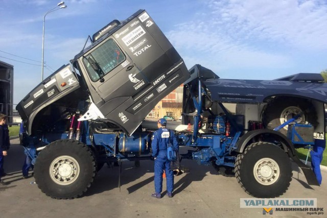 Дебют нового гоночного Камаза