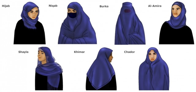 Иранские модницы в хиджабах