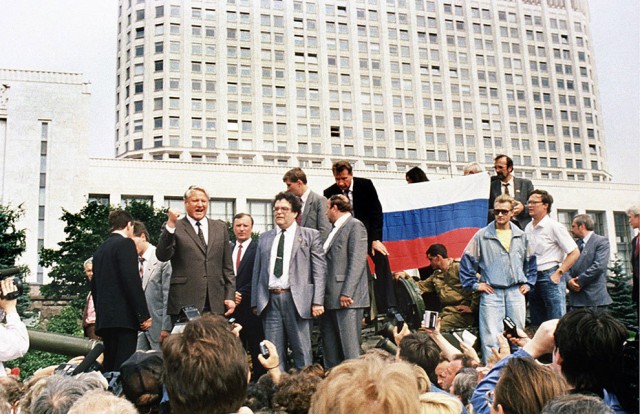 1991. Москва в объективе западных корреспондентов