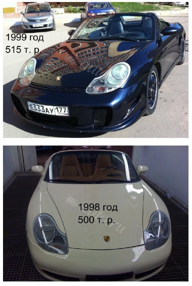 Porsche VS. ВАЗ