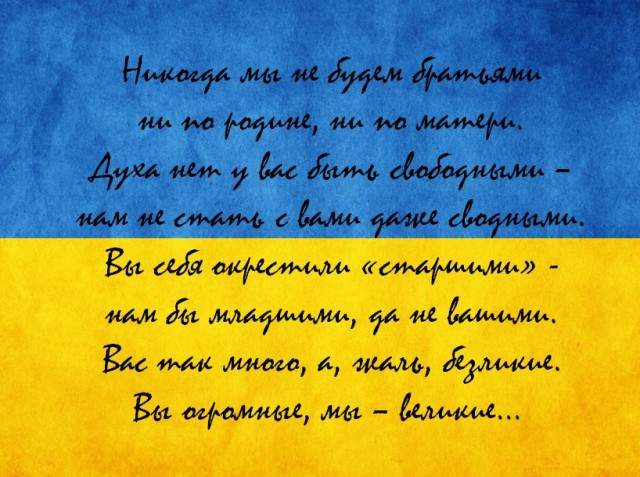 Поболеем за Украину