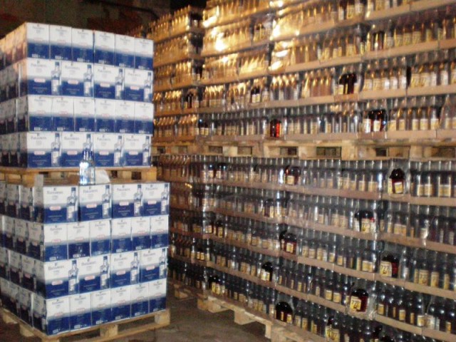 Со складов МВД снова пропал алкоголь