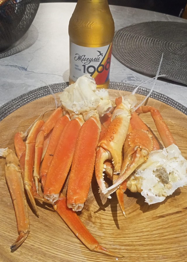 Я никогда не ел мясо краба