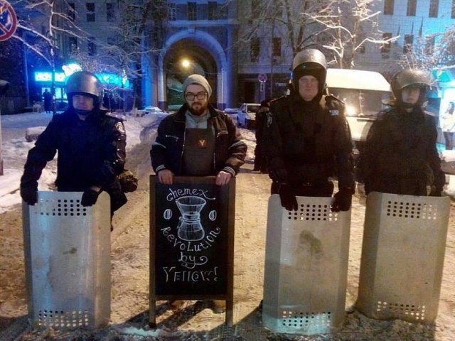 Беркут пошел на штурм
