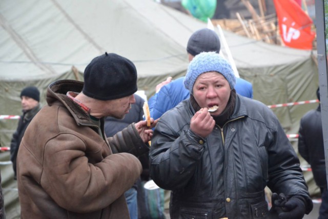 В центре Киева