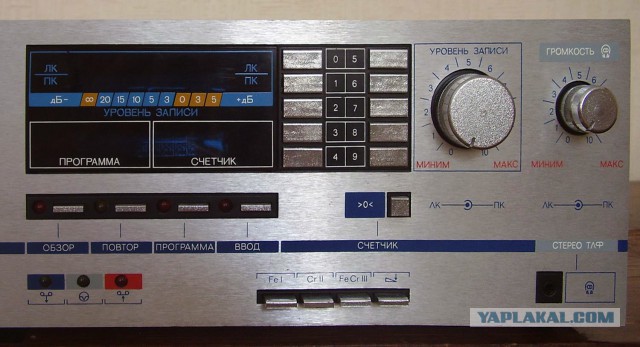 Стационарные кассетные магнитофоны