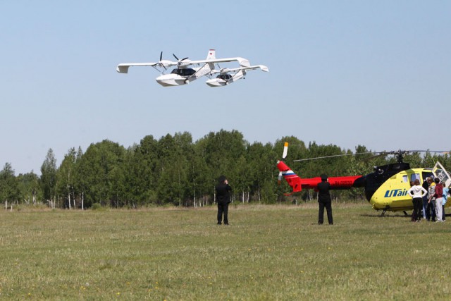 Новый российский самолет СК-12 "Орион"