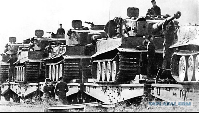 Немецкие танки прибыли в Польшу