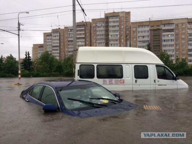 Ульяновск уходит под воду