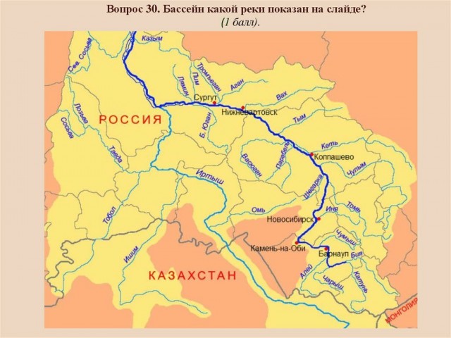12 рек на берегах которых находятся наши 15 городов-миллионников