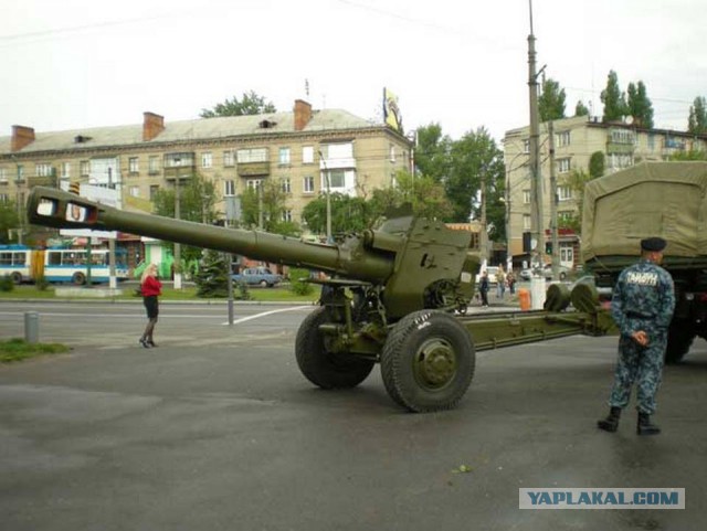 152-мм гаубица Д-20 в войне на Донбассе