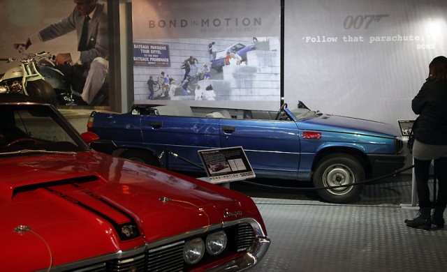 Выставка "Автомобили Джеймса Бонда"