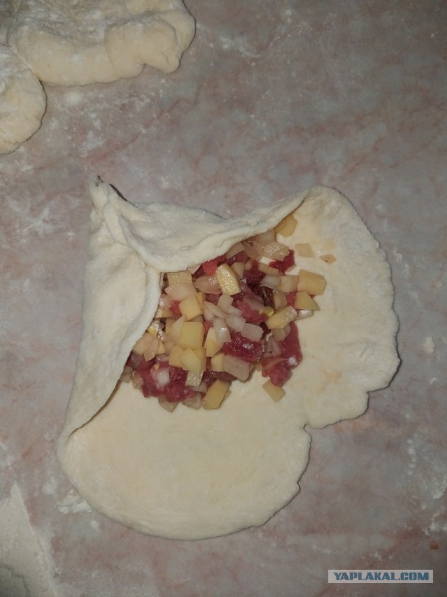 Эчпочмак с горящим щаем!