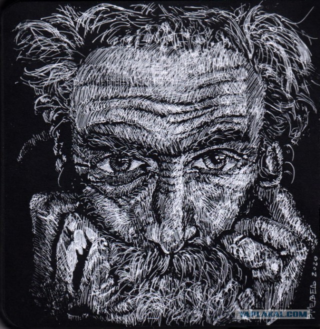 Белым по черному