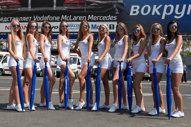 Bavaria Moscow City Racing 2010 - заезды и аварии