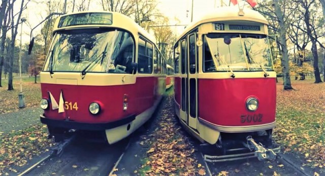 Tatra T1 – первый чехословацкий трамвай в СССР