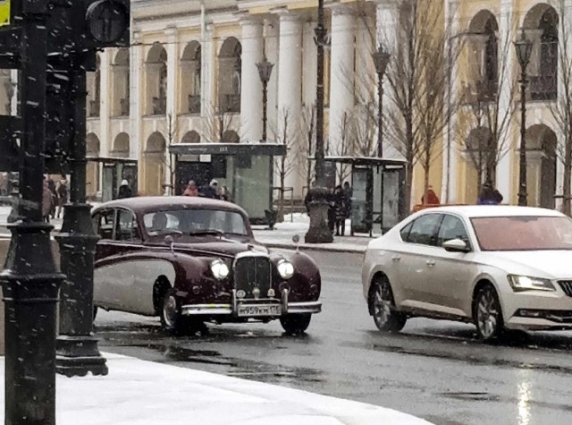 1952 Jaguar Mk.VII. Автопятница №32