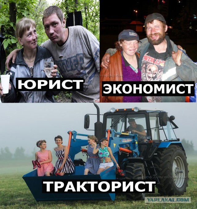 В Калуге на заправке мужчина заметил тракториста, который был одет как офисный работник