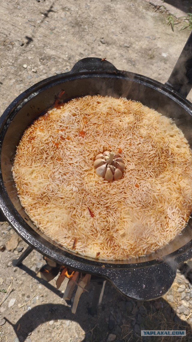 Баллон. Казан. Плов