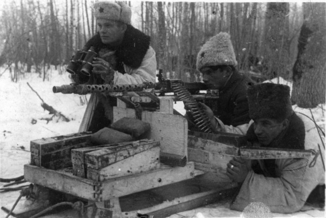 Фото пулеметчиков Великой Отечественной