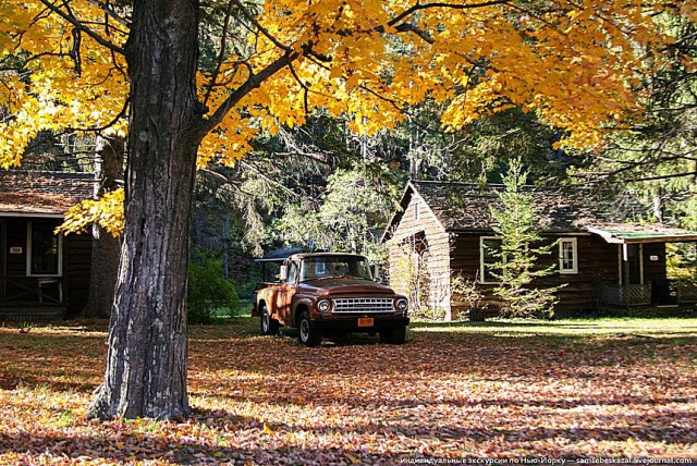 Старые автомобили на улицах Нью-Йорка - 23