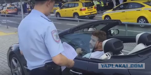 Полиция разыскивает "мажора" за езду по тротуару во Внуково