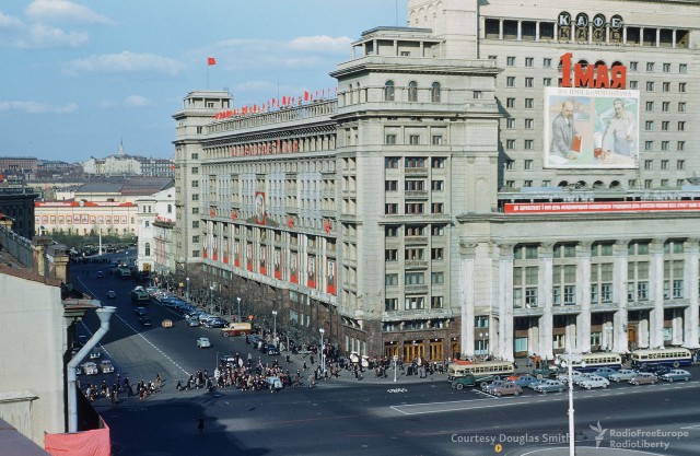 Новая серия фотографий "Москва глазами американского шпиёна"