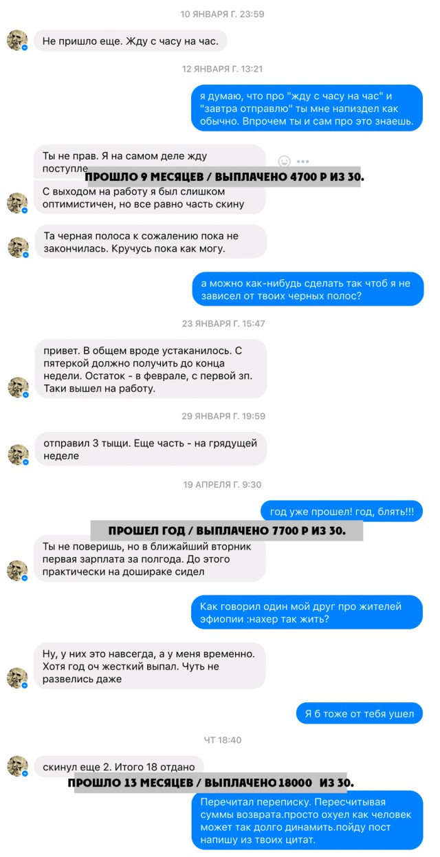 "Друзья", которые и не думают отдавать долги. Как с ними быть?
