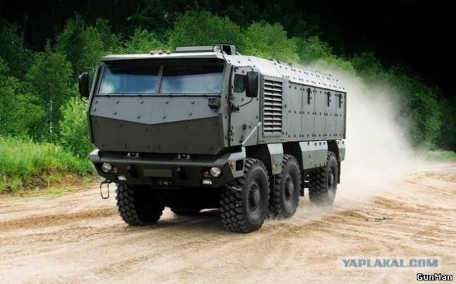 Бронированный КАМАЗ "Тайфун"