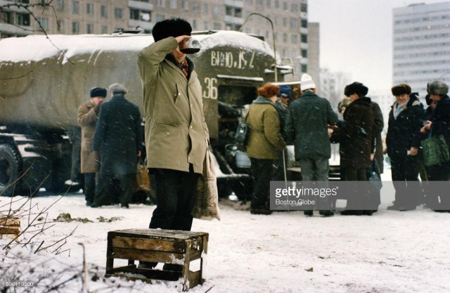 1991. Москва в объективе западных корреспондентов