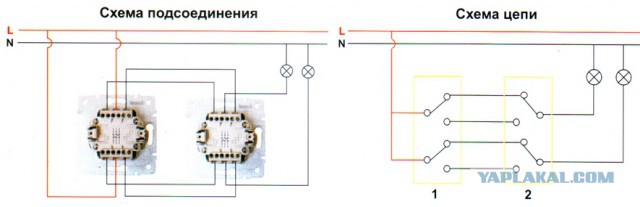 Проходной Выкл Вкл