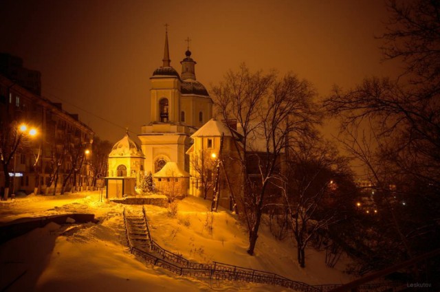 Зима в русской глубинке