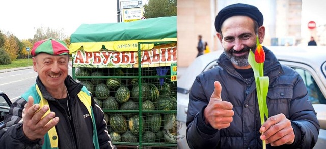 Азербайджанцы наступают, армяне бегут