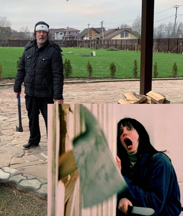 Дровишки в баню или "Гоблин" Пучков попал на фотожабу
