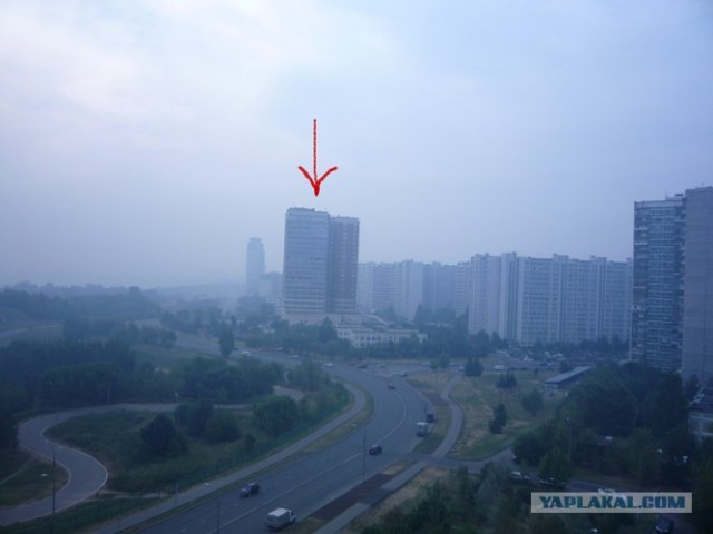 Дым в Москве (04.08.2010)