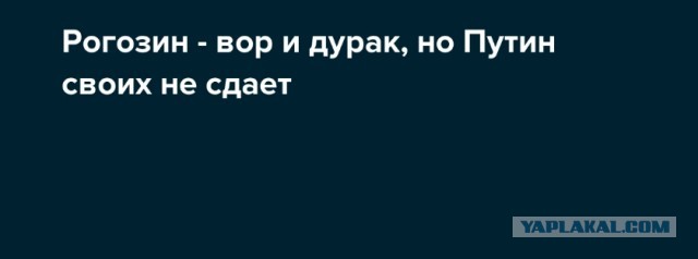 Подсчитан нанесенный шутками Рогозина ущерб - один только «батут» мог принести убытков на $500 млн. ежегодно