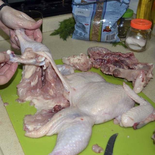 Курочка фаршированная.