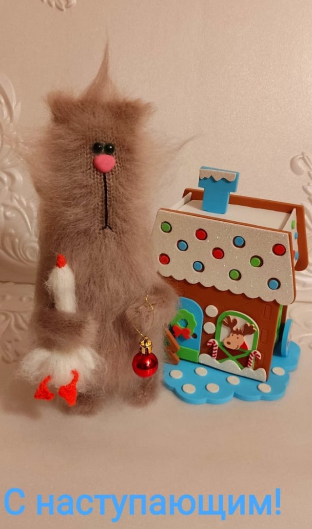 Реально ШЕРСТЯНОЙ котовторник!