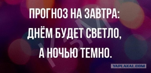 У вас так же с погодой на выходных?
