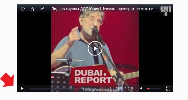 Лидера группы ДДТ Юрия Шевчука проверят по статье "Публичные призывы к осуществлению экстремистской деятельности"