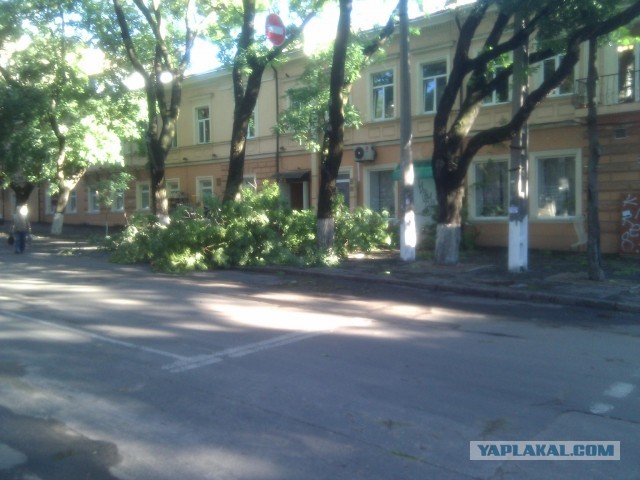 Ураган в Одессе