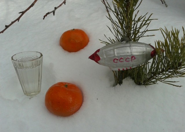 Новогодние украшения СССР