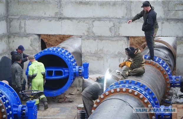 Полмиллиарда смыло в водовод