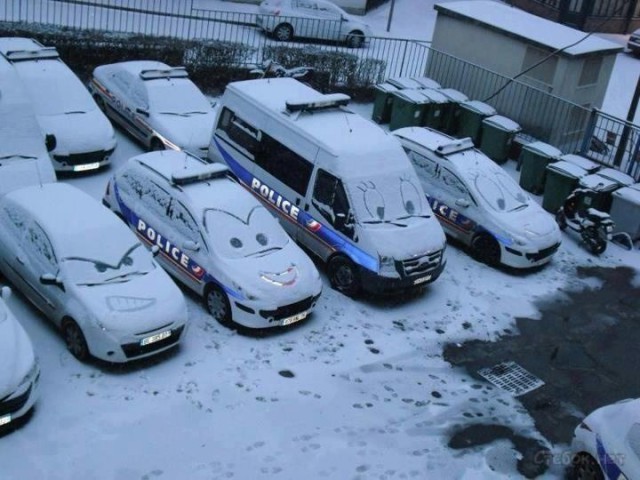 Зимние приколы