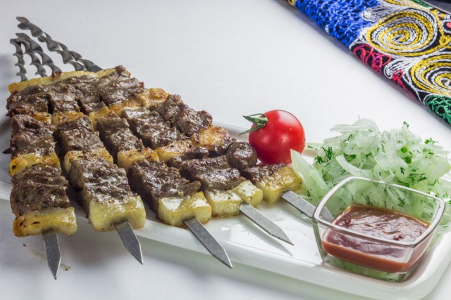 Беш-панжа, или Пятипалый шашлык