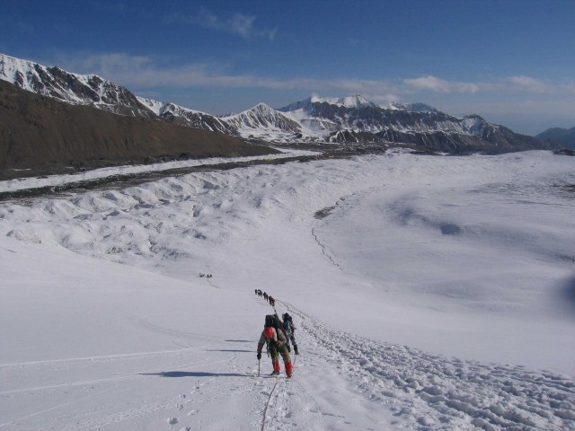 В горах Памира