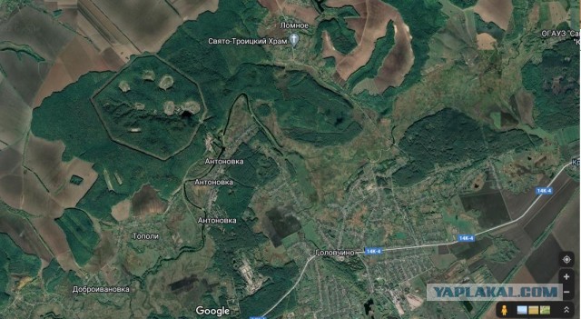Снова Белгородская область.Очередной "прилет" снарядов со стороны Украины