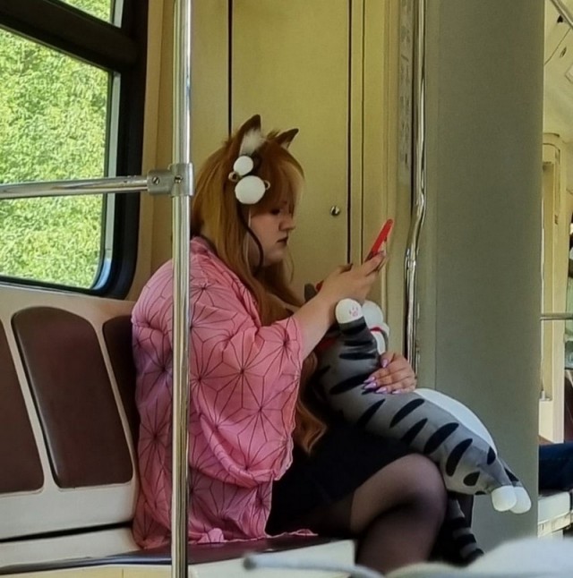 Модники из нашего метро