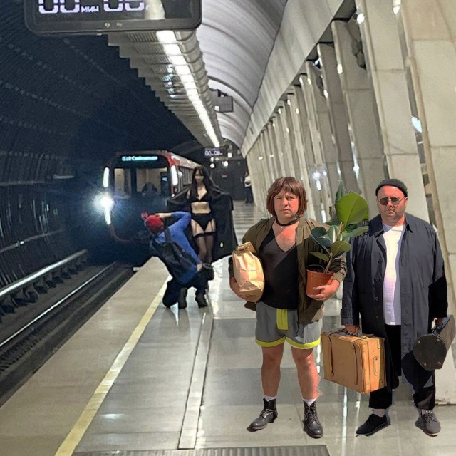 Фотожаба: Странная парочка